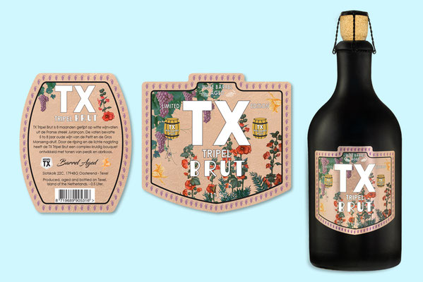 Brouwerij TX - TX Brut etiketten