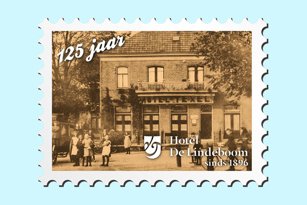 125 jaar Hotel De Lindeboom zegel