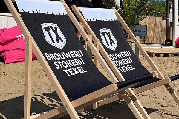 Strandstoelen voor Brouwerij Stokerij TX