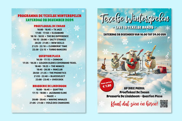 Texelse Winterspelen flyer