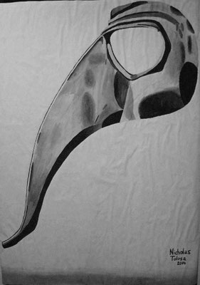 Napoletanità - idropittura su carta - 150 x 200 cm - 2014 - non disponibile