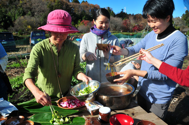 みんなで食べるのが楽しいんです。