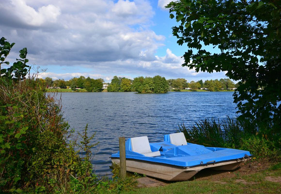 Ruhig iwird es im Herbst am Wißmarer See