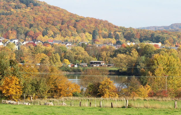 Der goldene Herbst am Wißmarer See