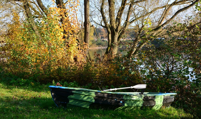 Der goldene Herbst am Wißmarer See