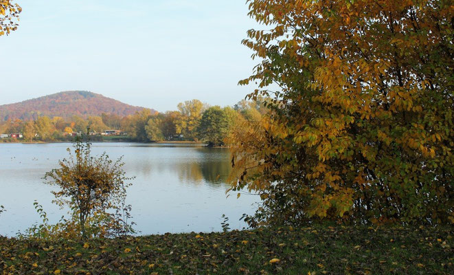 Der goldene Herbst am Wißmarer See