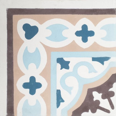Cimenterie de la Tour, Zementfliese_Ecke: Provencal B0171C, 20x20 / 1,7 cm