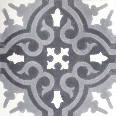 Cimenterie de la Tour, Zementfliese_Dekor: M0087, 20x20 / 1,7 cm