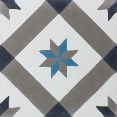 Cimenterie de la Tour, Zementfliese_Dekor: M0782, 20x20 / 1,7 cm