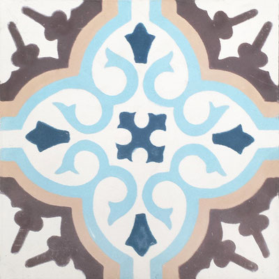 Cimenterie de la Tour, Zementfliese_Dekor: Provencal M0082, 20x20 / 1,7 cm