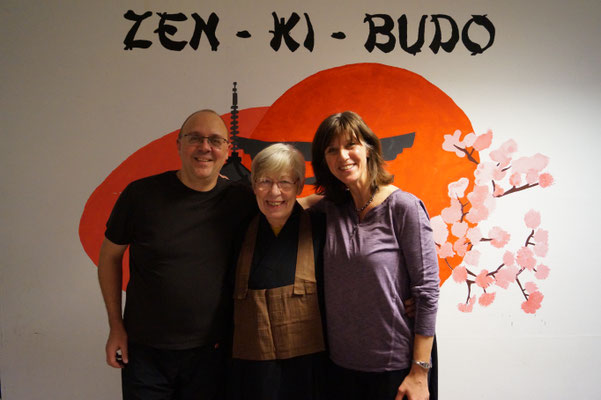 Zu Gsat im Zen-Ki-Budo - Margret Wagner (Zen Dojo Bochum), Andrea Landich (Nippon Velbert)