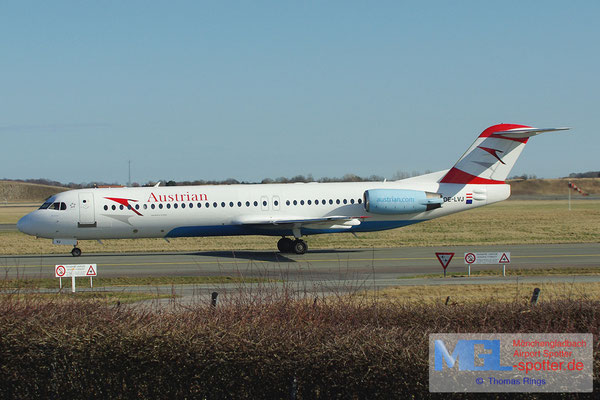 20.04.2013 OE-LVJ Austrian Fokker 100