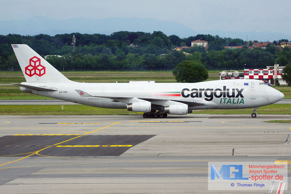 02.07.2014 LX-YCV Cargolux Italia B747-4R7F