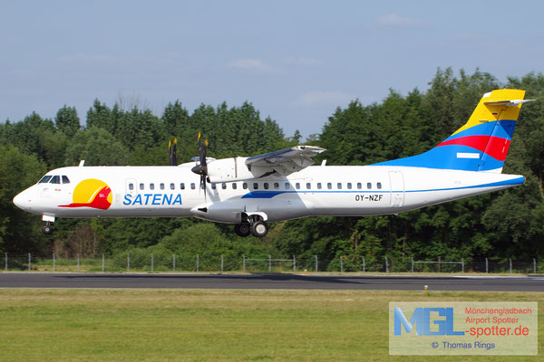 20.08.2025 OY-NZG Nordic Aviation Capital / Satena ATR 72-600 cn1120