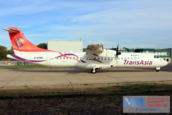 26.09.2018 2-ATRG NAC / Transasia ATR 72-600 cn1261
