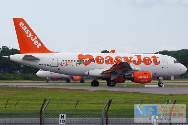 22.06.2014 G-EZEZ easyjet / Napoli A319-111