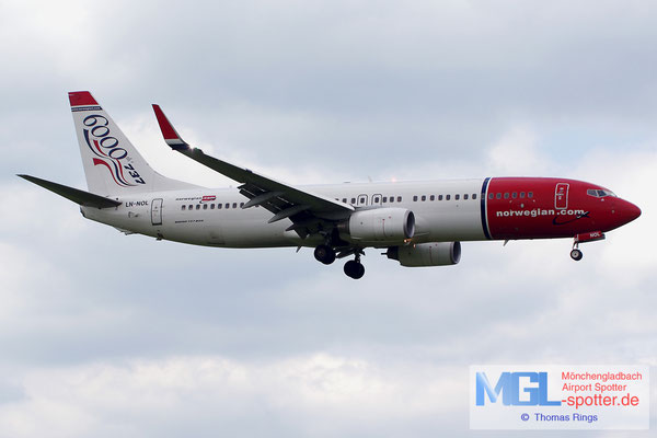 22.06.2014 LN-NOL Norwegian / 6000th 737 B737-8Q8/W