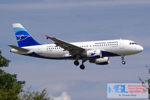 22.06.2014 OY-RCI Atlantic Airways A319-112