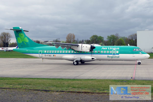 06.04.2017 EI-FAU Stobart Air / Aer Lingus Regional ATR 72-600 cn1098