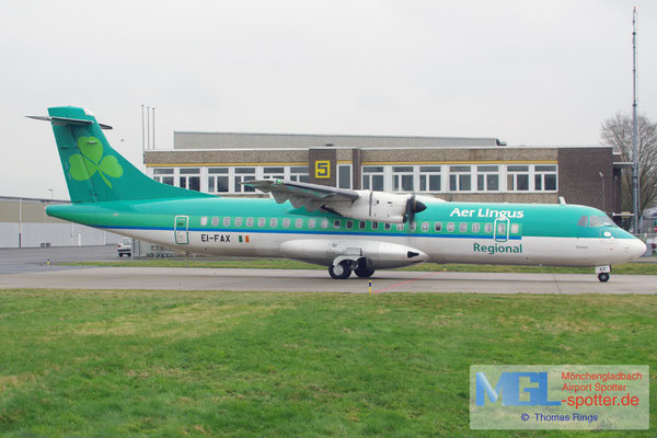 13.02.2016 EI-FAX Stobart Air / Aer Lingus Regional ATR 72-600 cn1129