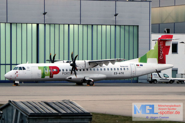 27.02.2023 ES-ATK X-Fly / TAP Air Portugal Express ATR 72-600 cn1316