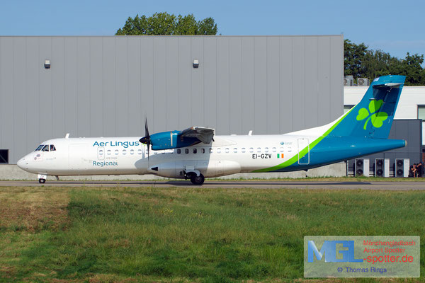 04.09.2025 EI-GZV Emerald Airlines / Aer Lingus Regional ATR 72-600 cn1107