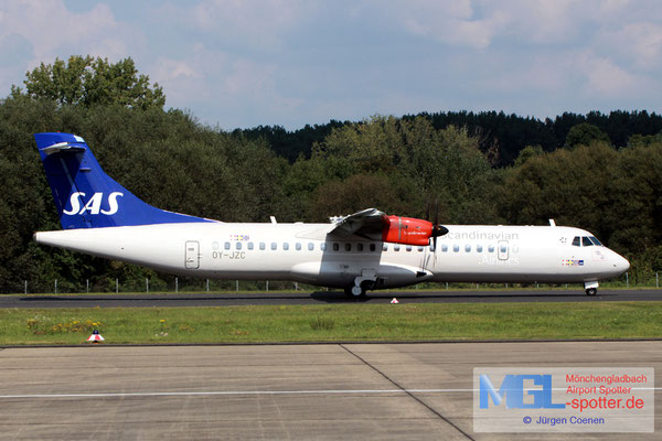 03.09.2017 OY-JZC Jettime / SAS ATR 72-600 cn1120