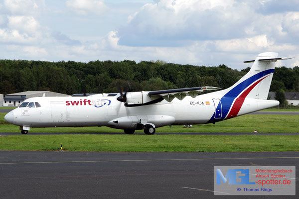 17.09.2017 EC-KJA Swift Air ATR 72-202F cn207