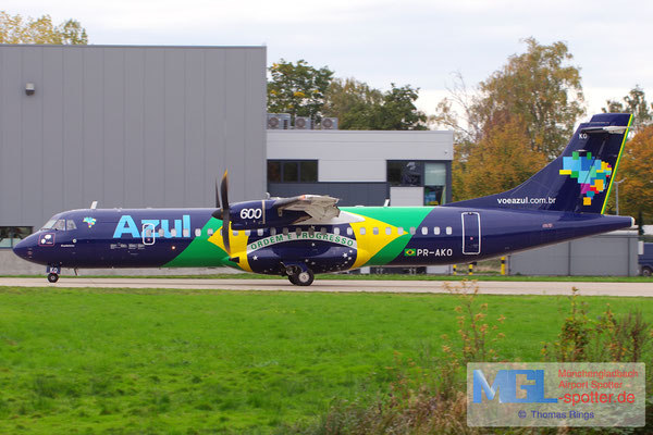 17.10.2025 PR-AKO Azul ATR 72-600 cn1665