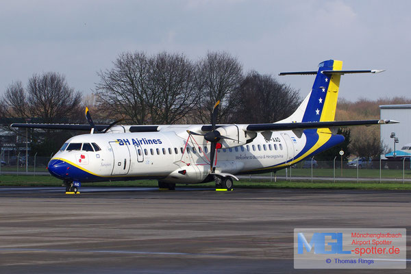 31.01.2015 E7-AAD B&H Airlines ATR 72-212 cn464