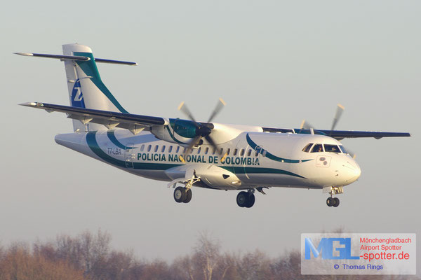 30.12.2016 T7-LBA Policia Nacional de Colombia ATR 42-300 cn255