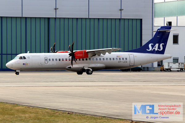 11.10.2016 OY-JZA Jettime / SAS ATR 72-600 cn1110 