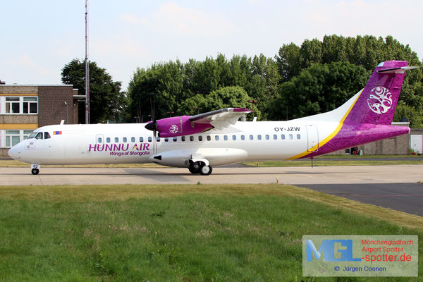 01.06.2017 OY-JZW Jettime / Hunnu Air ATR 72-500 cn773