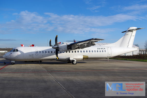09.01.2016 ZS-XCA Solenta Aviation ATR 72-212 cn463
