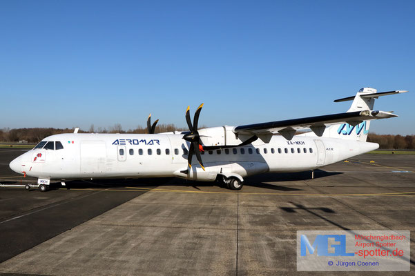 13.02.2023 XA-MKH Aeromar ATR 72-600 cn1096