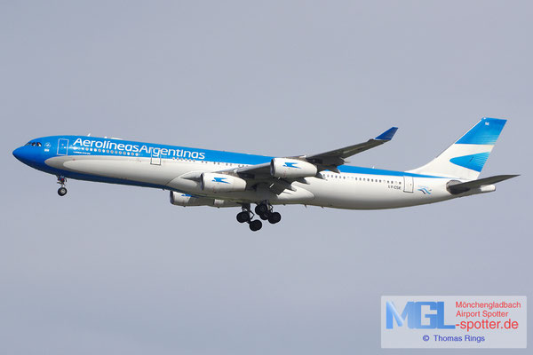 03.04.2015 LV-CSE Aerolineas Argentinas A340-313