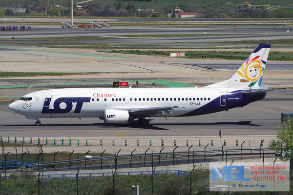 05.04.2015 SP-LLE LOT Charters B737-45D