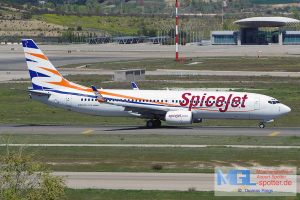 05.04.2015 OK-TSA Smartwings / SpiceJet B737-8S3/W