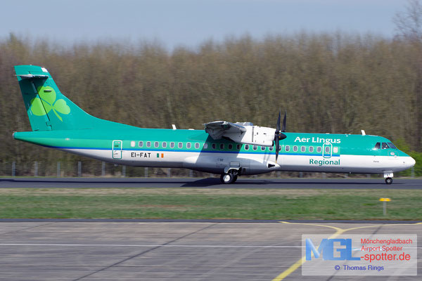 25.03.2017 EI-FAT Stobart Air / Aer Lingus Regional ATR 72-600 cn1097