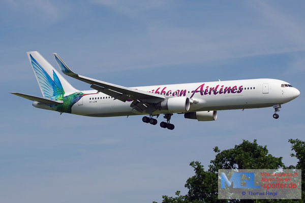 22.06.2014 9Y-LGW Carribean Airlines B767-316ER/W