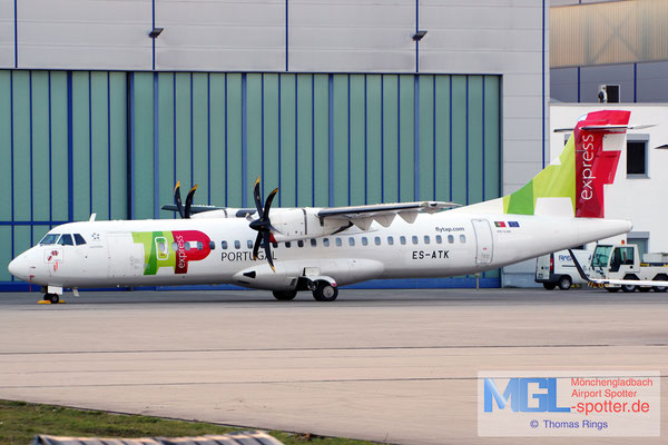 27.02.2023 ES-ATK X-Fly / TAP Air Portugal Express ATR 72-600 cn1316