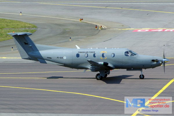 24.07.2014 PI-04 Finnish Air Force Pilatus PC-12/47E