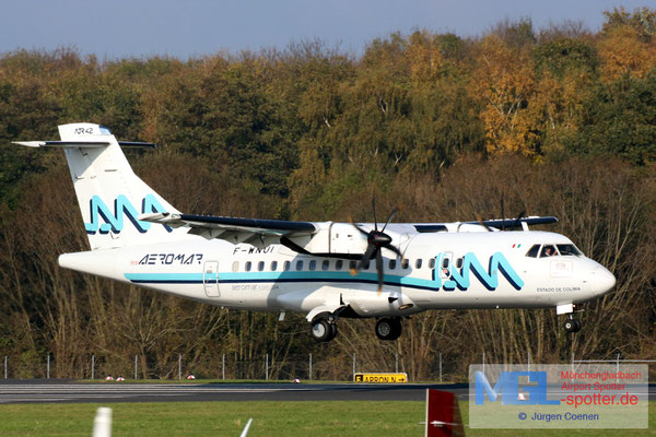 07.11.2017 F-WNUI ATR / Aeromar ATR 42-500 cn594