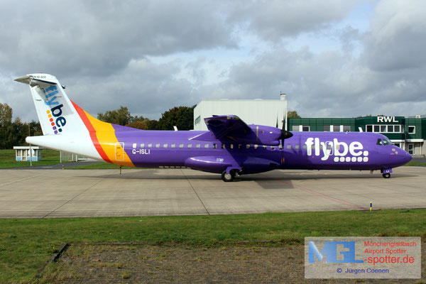 12.10.2017 G-ISLI Blue Islands / Flybe ATR 72-500 cn529