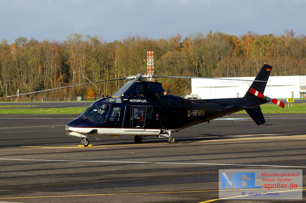 15.11.2023 D-HFMW Rotorflug Agusta A109A Mk. II