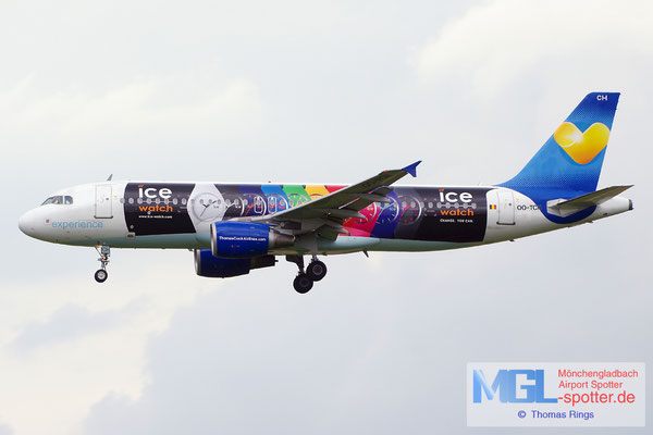16.08.2014 OO-TCH Thomas Cook Belgium / icewatch A320-214