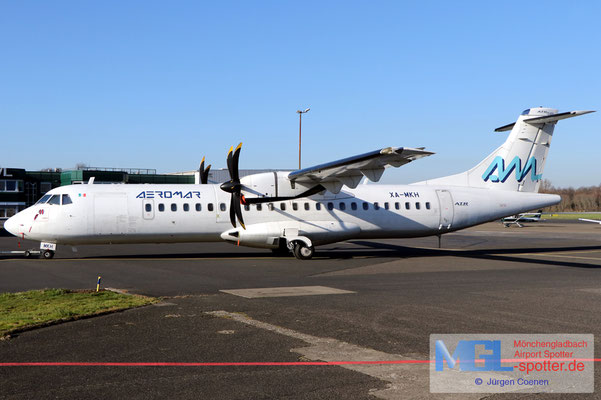 13.02.2023 XA-MKH Aeromar ATR 72-600 cn1096