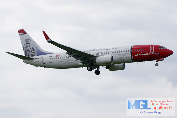 22.06.2014 LN-DYU Norwegian / Free WIFI on board B737-8JP/W