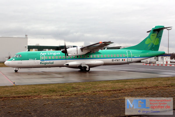 27.02.2017 EI-FAT Stobart Air / Aer Lingus Regional ATR 72-600 cn1097