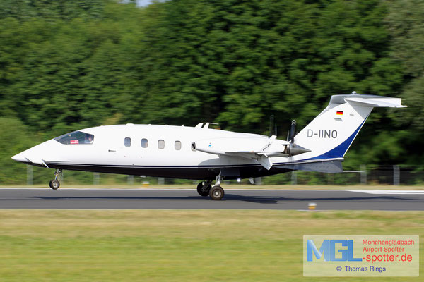 20.08.2025 D-IINO AirGo Piaggio P-180 Avanti II Evo